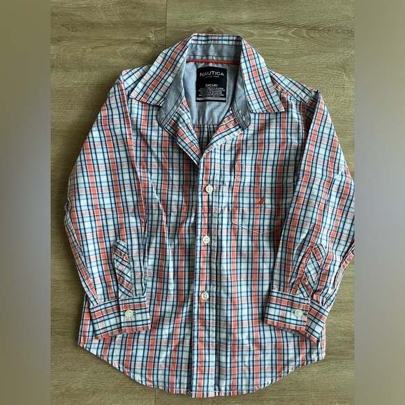 Toddler Boy Dress Shirt Bundle Size 4 Long Sleeve Button-Up 3-Shirts - Picture 7 of 7